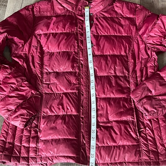 32 Degrees Heat Down/ Puffer Jacket Maroon Size Large - Picture 4 of 16